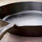 how to clean a cast iron skillet