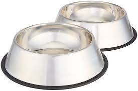 clean stainless steel dog dishes